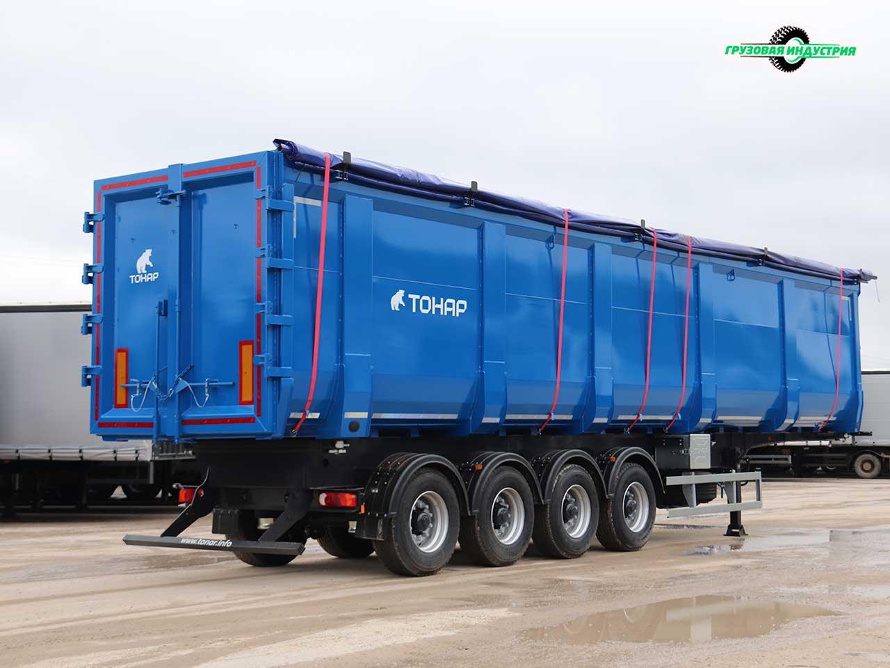 Полуприцеп Ломовоз (металловоз) Тонар (97465) SH4-74M Полуприцеп Ломовоз (металловоз) Тонар (97465) SH4-74M